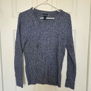 Karen Scott Blue Knit Sweater